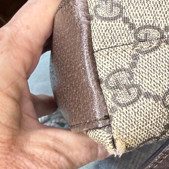 Gucci Ophidia Crossbody Bag Size Small with Green and Red classic Gucci Webbing - Picture 12 of 15